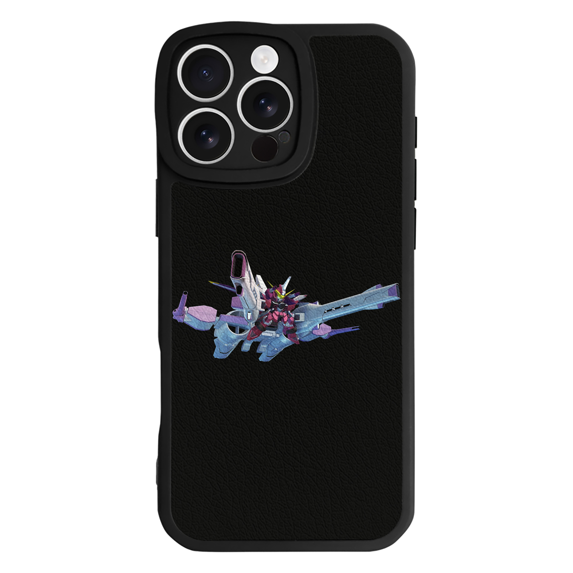 （画像用） 機動戦士ガンダム Mobile Suit Gundam 【iPhone 16シリーズ対応】シリコンスマホケース（レザー調） 材質：シリコン